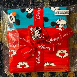 Posh Peanut Disney smooches & love you lots luxette patoo blanket NIB